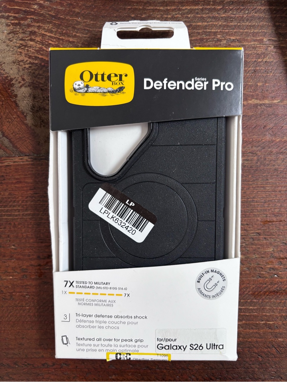 Samsung Galaxy S26 Ultra OtterBox Defender Pro Case  - Black - NWT
